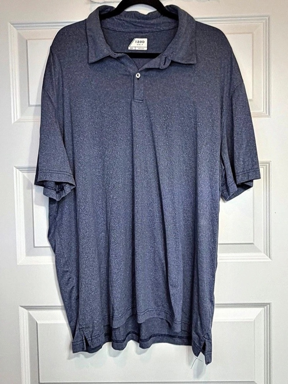IZOD Golf Men’s XL Blue Polo Shirt 1136